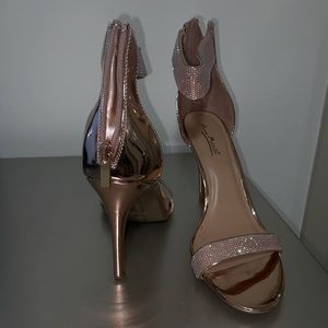 Rose Gold heels